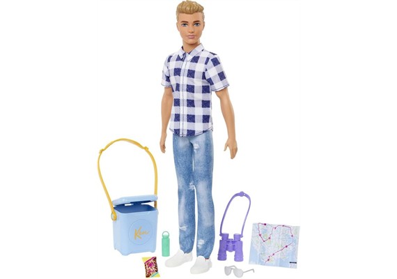 Barbie Abenteuer zu zweit Ken Camping-Puppe