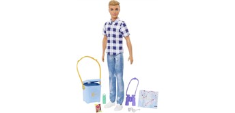Barbie Abenteuer zu zweit Ken Camping-Puppe