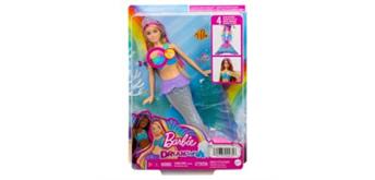 Barbie HDJ36 Malibu Zauberlicht Meerjungfrau Puppe