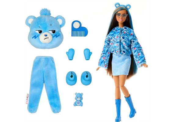 Barbie x Glücksbärchen blau