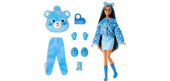 Barbie x Glücksbärchen blau