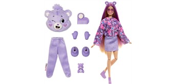 Barbie x Glücksbärchen lila