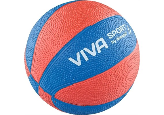 Basketball PAKU mini 13 cm blau-rot