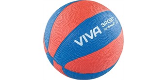 Basketball PAKU mini 13 cm blau-rot