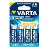 Batterie AA, Micro 4er Varta High Energy