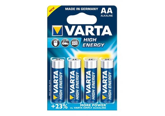 Batterie AA, Micro 4er Varta High Energy