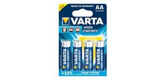 Batterie AA, Micro 4er Varta High Energy