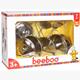 Beeboo Kitchen Spiel-Edelstahltopf-Set, 7-teilig