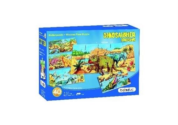 Beleduc Boden Puzzle Dinosaurier 3+
