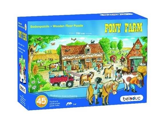 Beleduc Boden Puzzle Pony-Farm 3+