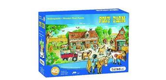 Beleduc Boden Puzzle Pony-Farm 3+