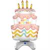 betallic Air Ballon Happy Birthday Kuchen 97 cm