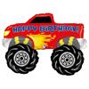 betallic - Folienballon Happy Birthday Monster Truck 102 cm