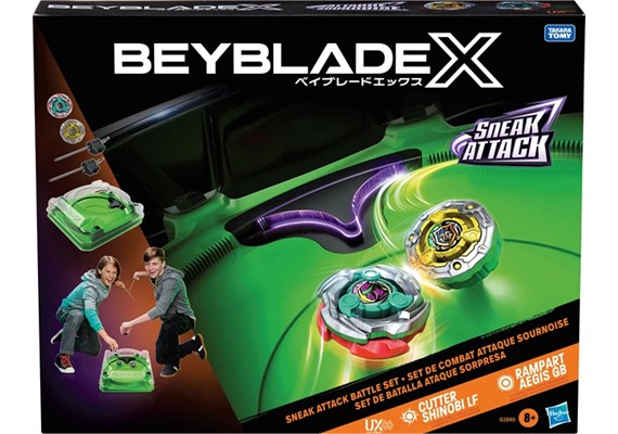 Beyblade X Sneak Attack Battle Set Beystadium Arena