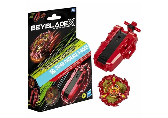 Beyblade X Soar Phoenix Deluxe Schnur-Starter Set