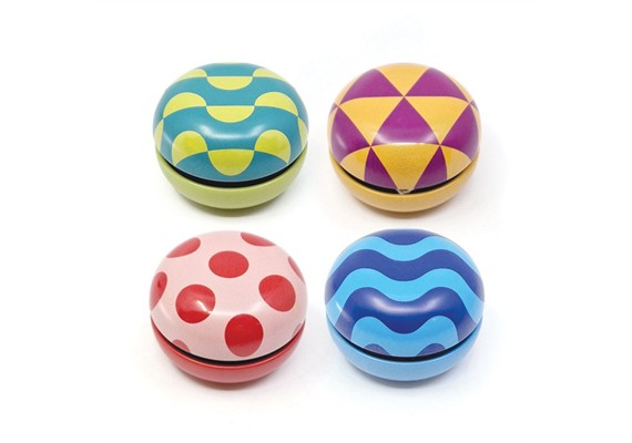 Blech-YoYo - Groovy 1 Stück assortiert
