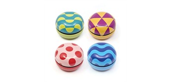 Blech-YoYo - Groovy 1 Stück assortiert