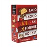 blue orange - Taco Schoggi Ski Fondue Hockey
