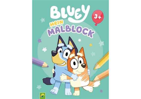 Bluey Malblock