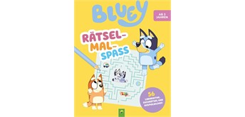 Bluey Rätsel-Mal-Spass