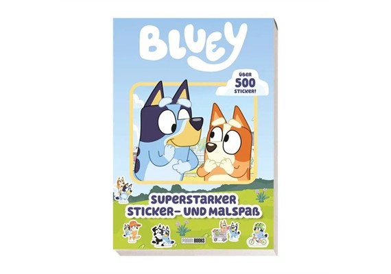 Bluey: Superstarker Sticker- und Malspass