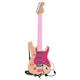 Bontempi Elektronische Rockgitarre pink