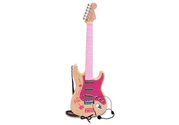 Bontempi Elektronische Rockgitarre pink
