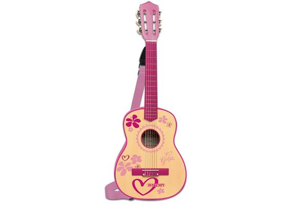 Bontempi - Gitarre 6 Seiten, 75 cm pink aus Holz