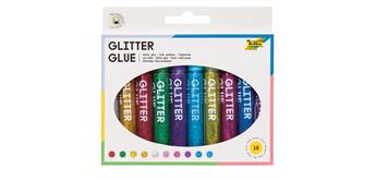 Bringmann - Glitter Glue 10 Farben a 9.5ml