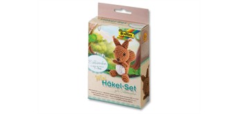 Bringmann Mini-Häkelset Eichhörnchen 7 - 9 cm