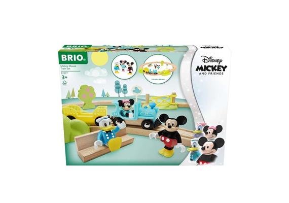 Brio 32277 Micky Maus Eisenbahn-Set