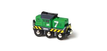 BRIO 33214 Batterie Frachtlok