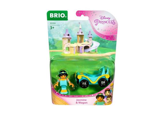 Brio 33359 Jasmine & Wagon Disney Princess