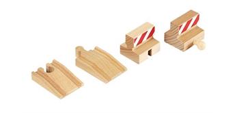 BRIO 33385 Rampen & Prellbock Pack