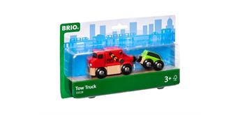 Brio 33528 Abschleppwagen mit Auto