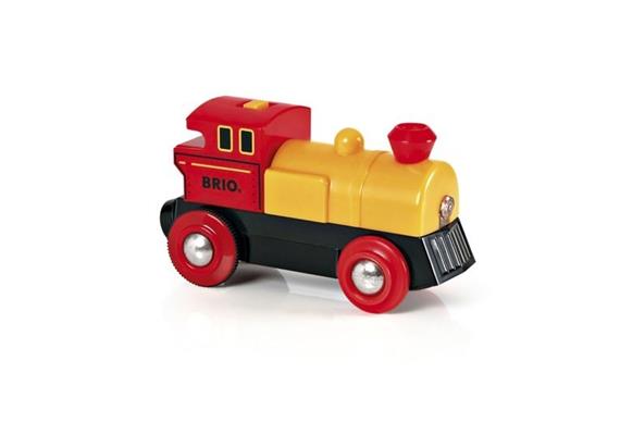 BRIO 33594 Batterielok gelb/rot