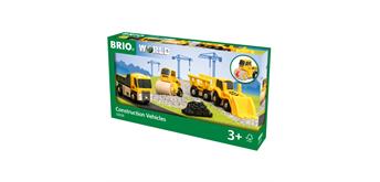 Brio 33658 Baumaschinen