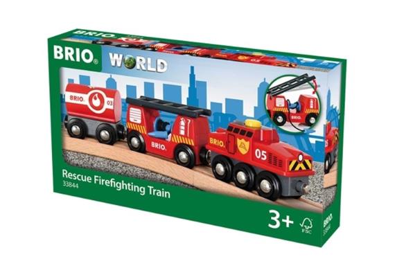 BRIO 33844 Feuerwehr-Löschzug