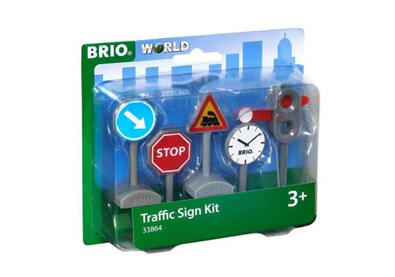 Brio 33864 Verkehrszeichen-Set