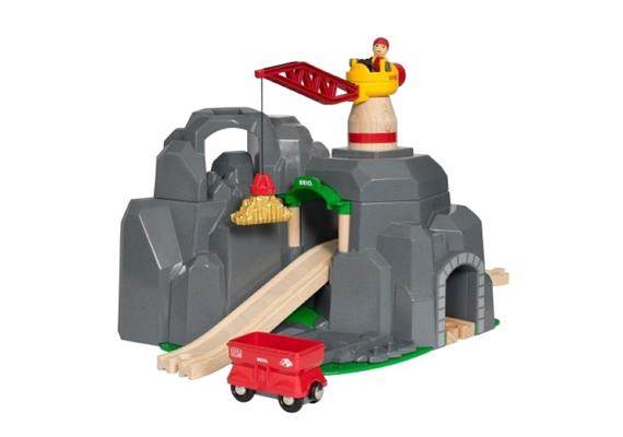 BRIO 33889 Grosse Goldmine mit Sound-Tunnel