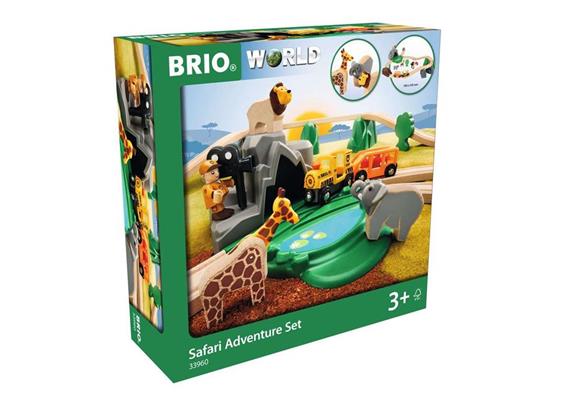 Brio 33960 Grosses Bahn Safari Set