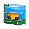 Brio 33969 Elefant und Wagen