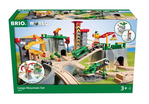 Brio 36010 Gebirgs-Frachten Set Deluxe