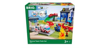 Brio 36025 Polizei und Feuerwehr Set Deluxe