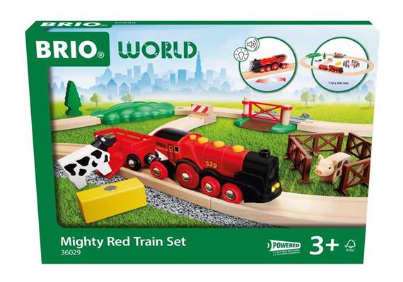 Brio 36029 Mighty Red Train Set