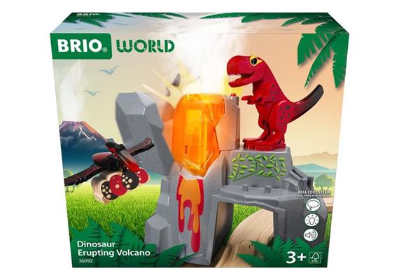 Brio 36092 Dinosaur Erupting Volcano