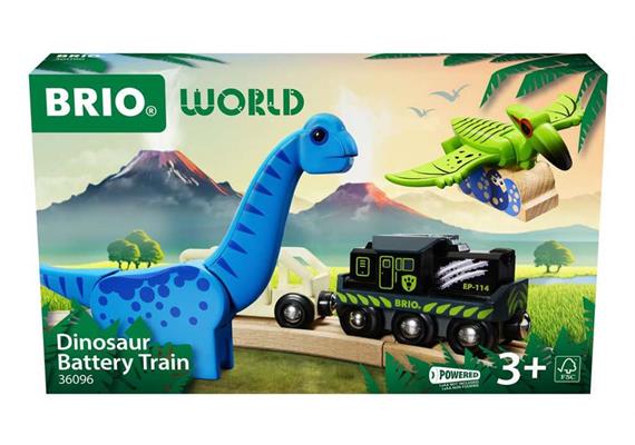 Brio 36096 Dinosaur Battery Train