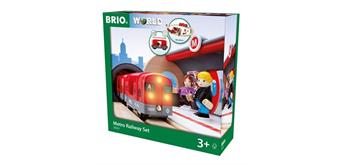 BRIO 33513 Metro Bahn Set