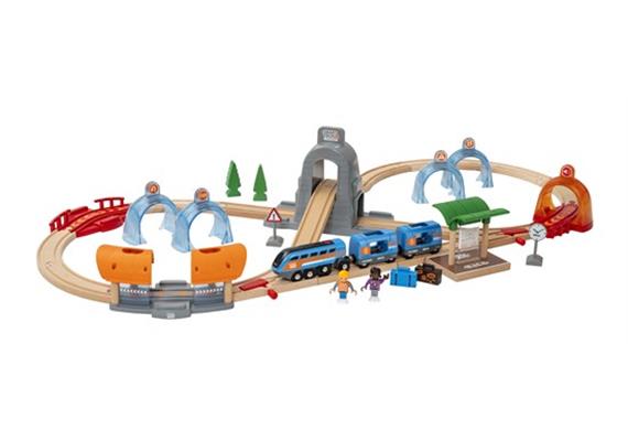 Brio Smart Tech 33972 - Sound Tunnel Zug-Set Action