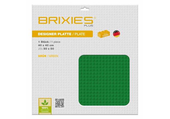 Brixies - Bodenplatten Basic grün 50 x 50